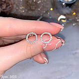 Срібні пусети (різного кольору), фото 4