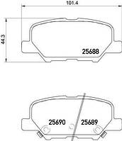 Тормозные колодки дисковые PEUGEOT 4008 / MAZDA 6 (GJ, GL) 2009-2017 г.