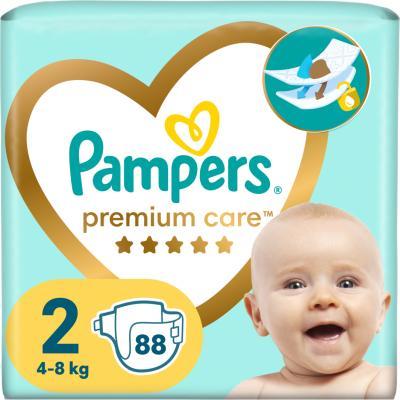 Подгузники Pampers Premium Care Розмір 2 (4-8 кг) 88 шт (8006540857717) MM
