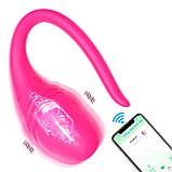 Смарт віброяйце Love Spouse USB 9 режимів - Рожевий - Смарт вібратори, фото 2