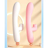 Вакуумний вібратор-кролик LILO "Emily" USB - Рожевий - Вібратори, фото 3