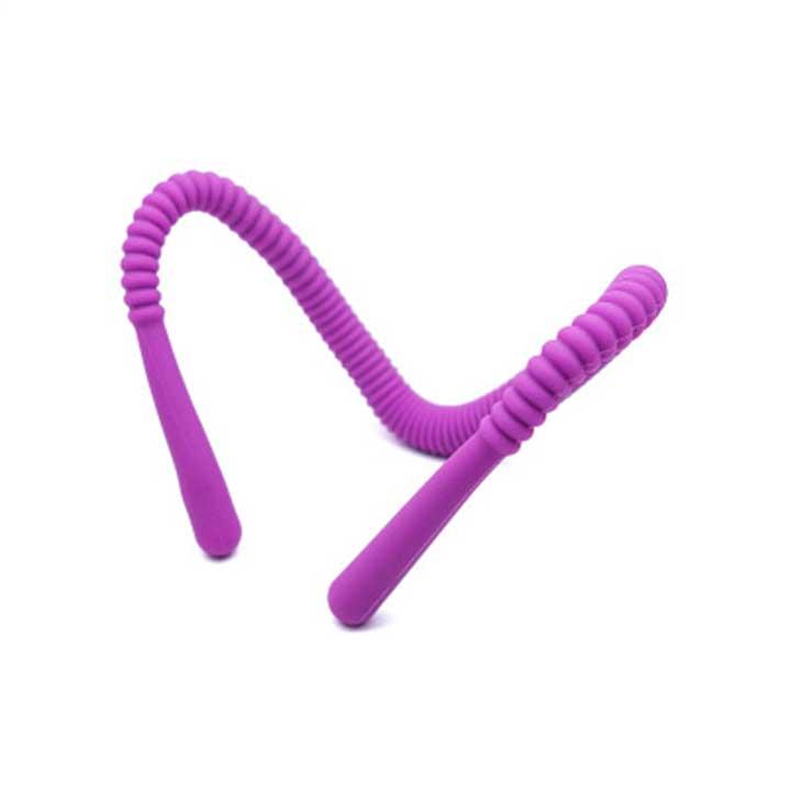 Вагінальний розширювач-стимулятор точки G "Intimate Spreader" - 32*0,5-1 см - Фіолетовий