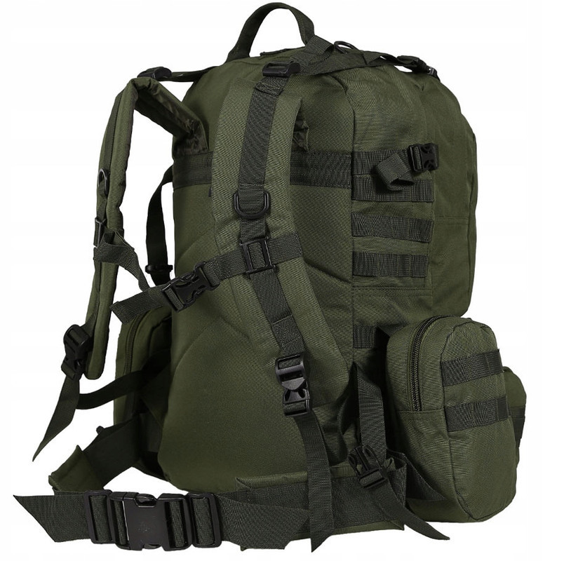 Рюкзак тактичний 36+10Л Олива MIL-TEC DEFENSE ASSEMBLY OLIVE 36L +10L (14045001-36-46)