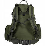 Рюкзак тактичний 36+10Л Олива MIL-TEC DEFENSE ASSEMBLY OLIVE 36L +10L (14045001-36-46), фото 3