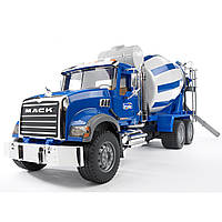 Спецтехника Bruder бетоновоз Mack Granite М1:16 cиний (02814) (02814)