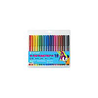 Фломастеры Centropen 7550/18 COLOUR WORLD, 18 colors (7550/18 ТП)