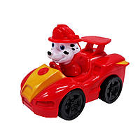 Машина игровая с героем Щенячий патруль 665PP инерционная (Красный) Dobuy Машина ігрова з героєм Щенячий