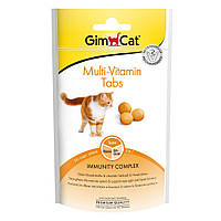 Лакомство для кошек GimCat Multi-Vitamin Tabs 40 г (мультивитамин) d
