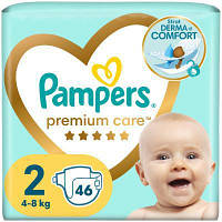 Підгузки Pampers Premium Care Розмір 2 (4-8 кг) 46 шт (8001841104799) MM