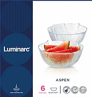 Набор салатников Luminarc Bowl Aspen 6 шт 120 мм V6853 Оригинал