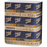 Бумажные полотенца Selpak Professional Premium Z-сложение 2 слоя 200 листов (8690530786875) MM