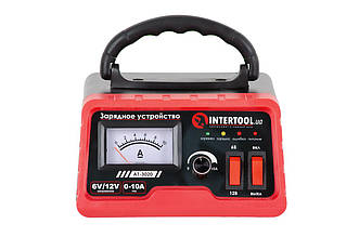 Зарядний пристрій Intertool — 6 В-12 В x 0-10 А 1 шт.