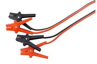 Пускові проводи Mastertool 500 A, 3,5 м, мідь A+, артикул 81-0125 для запуску авто від іншого акумулятора