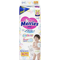 Подгузники Merries для детей XL 12-20 кг 44 шт (543933)