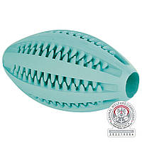 Игрушка для собак Trixie Мяч регби Denta Fun 11 см (резина) i