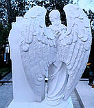 Пам'ятник з ангелом з мармуру №87, фото 9