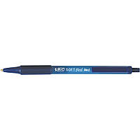 Ручка шариковая Bic Soft Feel Clic Grip, синяя, 3шт в блистере (bc837396)