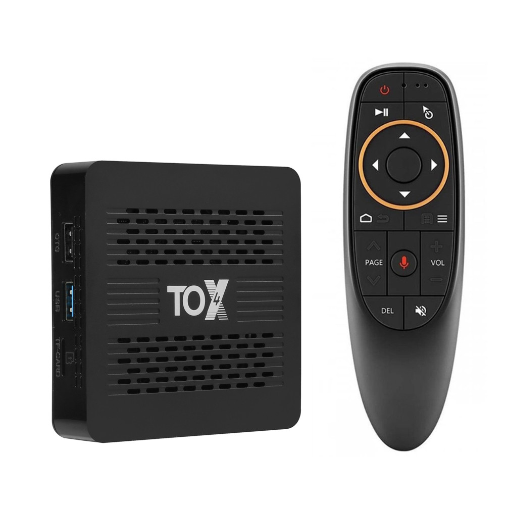 Смарт приставка Ugoos TOX4 4/32, RK3528, Android 13 + пульт з мікрофоном і гіроскопом, фото 1