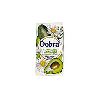 Твердое мыло Dobra Ромашка и авокадо 5 х 70 г (4820195509173)