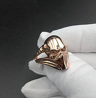 Перстень печатка мужская Маска золото 585 проба 700630-ЗЛ
