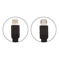 Кабель Lightning-microUSB 1 м WK WDC-009-Black d