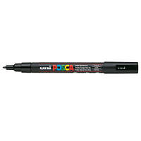 Художній маркер UNI Posca Black 0.9-1.3 мм (PC-3M.Black) MM