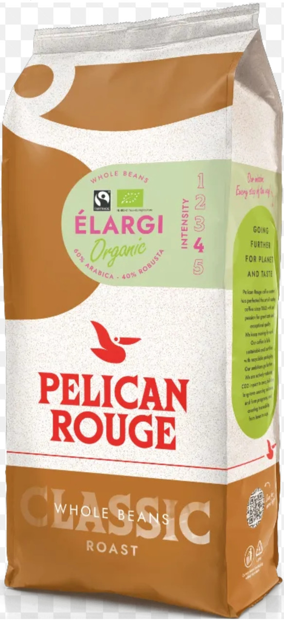 НОВИНКА! Кава в зернах Pelican Rouge ELARGI 1кг 60/40 Нідерланди Оригінал (Пелікан Руж Еларгі)