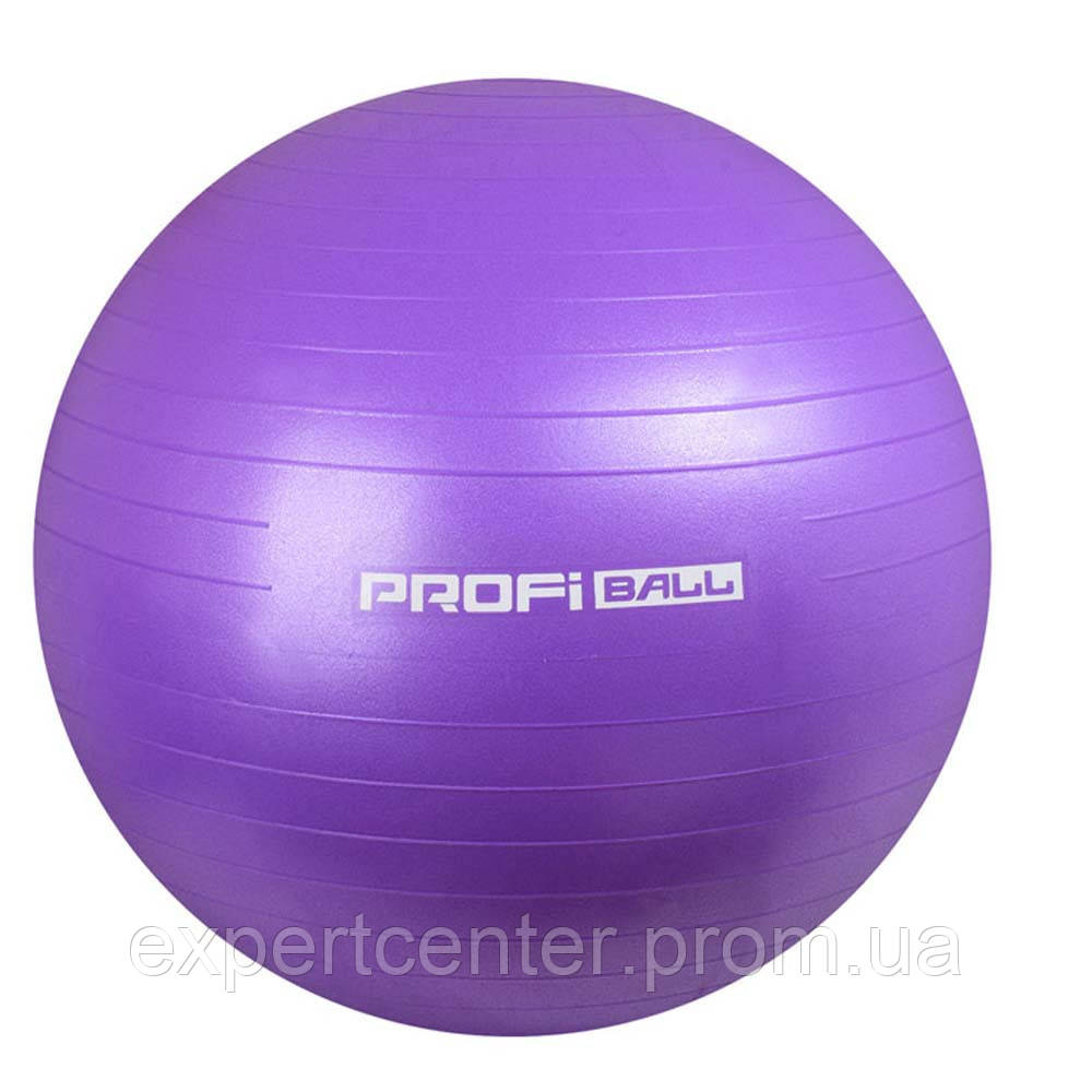 Мяч для фитнеса, фитбол, жимбол Profitball, 65 Фиолетовый EC, код: 2449468 - фото 1 - id-p2185361818