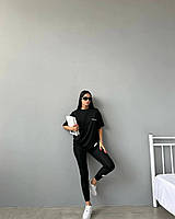 Жіночий костюм футболка лосини з 42 по 48 розмір