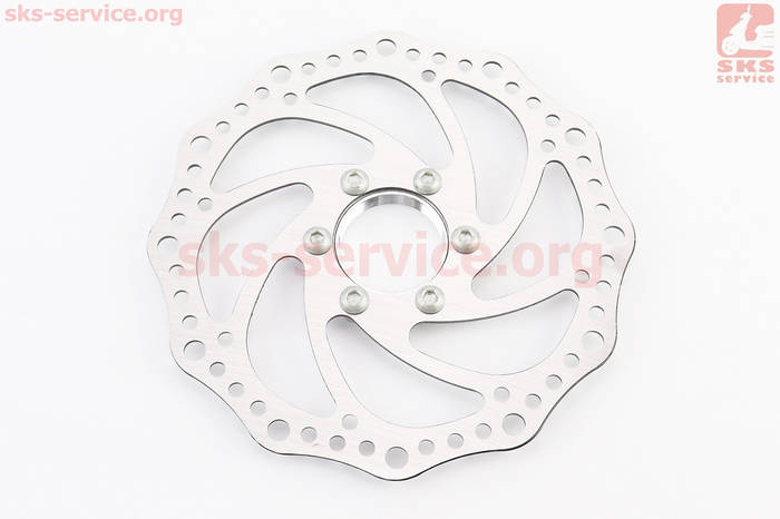 Тормозной диск 160мм, крепл. гайка, ВЕЛОЗАПЧАСТИ, Код - 412164 (ID ...