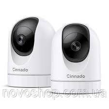 Бездротова камера безпеки Cinnado D1 2K 2pack