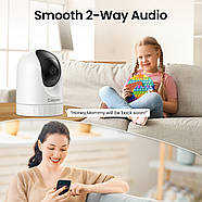 Бездротова камера безпеки Cinnado D1 2K 2pack, фото 2