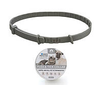 Ошейник противопаразитарный для кошек собак Taotaopets 101127 от блох Gray 38 cm +Box