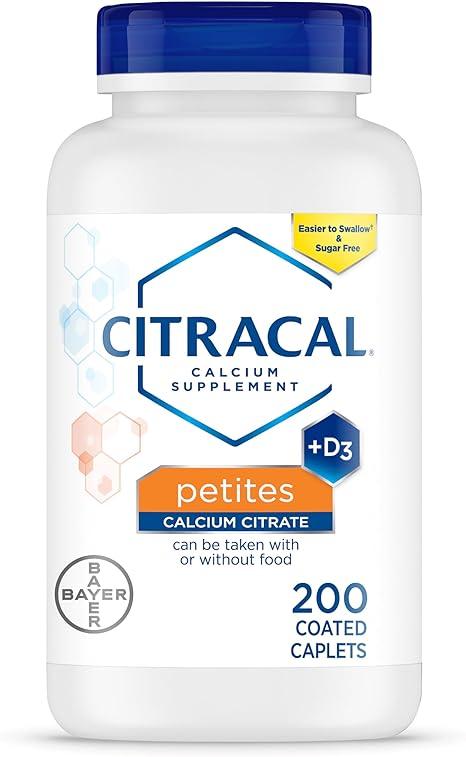 Citracal, Bayer, Цитрат кальцію + D3, 200 таблеток в оболочке