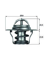 Термостат VW BORA (1J2) / AUDI TT (8N3) / VW GOLF (1H1) / AUDI A3 (8P7) 1988-2018 г.