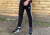Штани Adidas чорні чоловічі спортивні штани адідас Dobuy