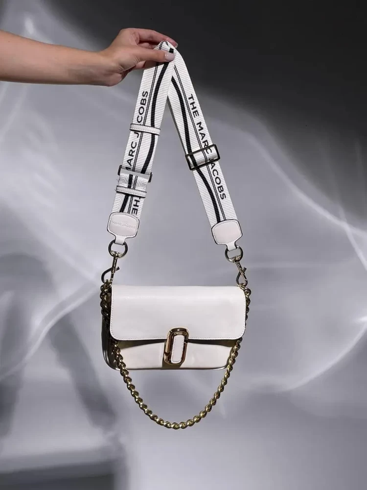Жіноча сумка Марк Джейкобс The J Marc Shoulder Bag біла 5445 (ID ...