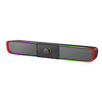 Колонка для ПК и ноутбука с RGB подсветкой XTRIKE ME SK-600 Черная 6 Вт UT, код: 6729934