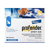 Профендер 2,5-5 кг1 уп.(2 пипетки*0,7мл) для кошек (антигельминтик) l