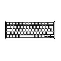 Клавиатура ноутбука Apple Macbook Pro 15.4" A1286 (2008 года) черн.без рамки RU/US (A43537)