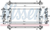 Радиатор PEUGEOT BOXER / CITROEN JUMPER / FIAT DUCATO (250_) 2005- г.