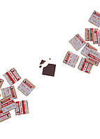 Крафт набір 30 плиток молочного шоколаду З Новим Роком OK-1116 n