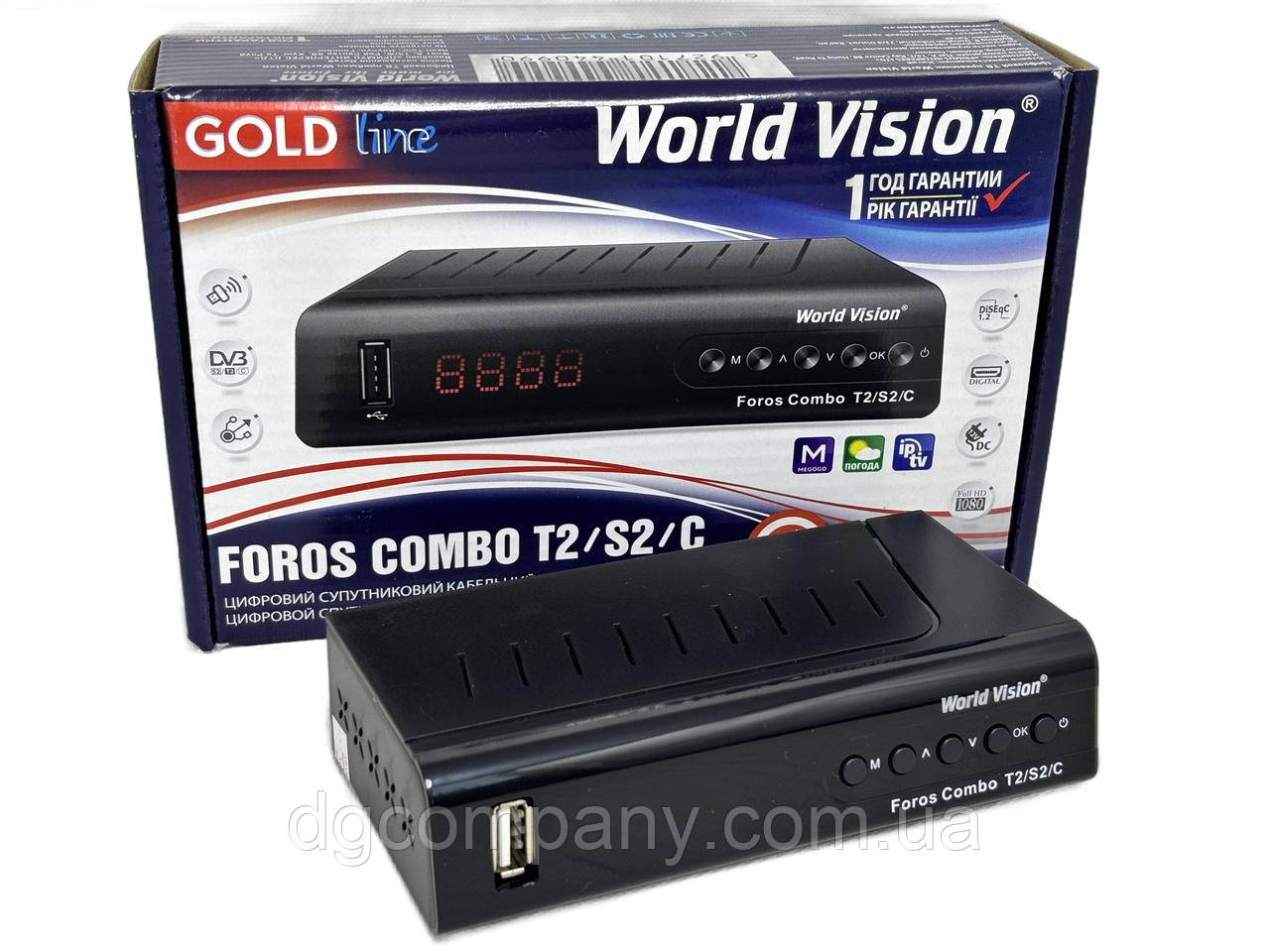 Комбінований тюнер World Vision Foros, фото 1