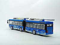 Тролейбус Yi wu jiayu гармошка синій WY915B, фото 3