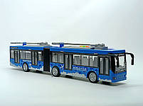 Тролейбус Yi wu jiayu гармошка синій WY915B, фото 2