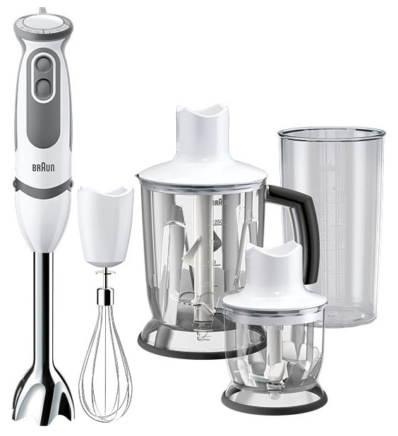 Блендер Braun MQ 5045 WH APERITIVE (блендер занурювальний, 750 Вт)