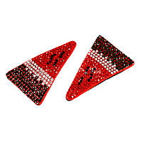 Затискач для волосся Кавун у камінні 1200-203-4, 2 шт