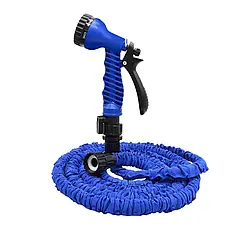 Шланг садовий X-hose з розпилювачем для води 52,5 м, Синій, фото 5