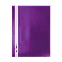Папка-скоросшиватель А4 (пластиковый, фиолетовый, до 50 листов) Economix Light E38503-12
