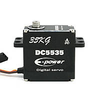 Сервопривод цифровой E-Power DC5535 35кг 180 градусов для радиоуправляемых моделей